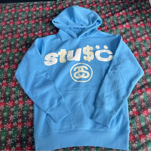 Stussy No. 8 Billiard Print Hooded Sweatshirt Trend